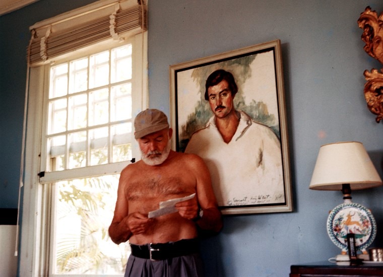 Ernest Hemingway en Finca Vigía