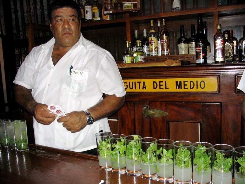 Los mojitos se preparan por docena
