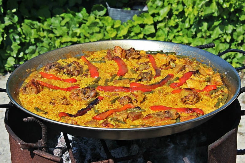 Arroz con pollo a la cubana