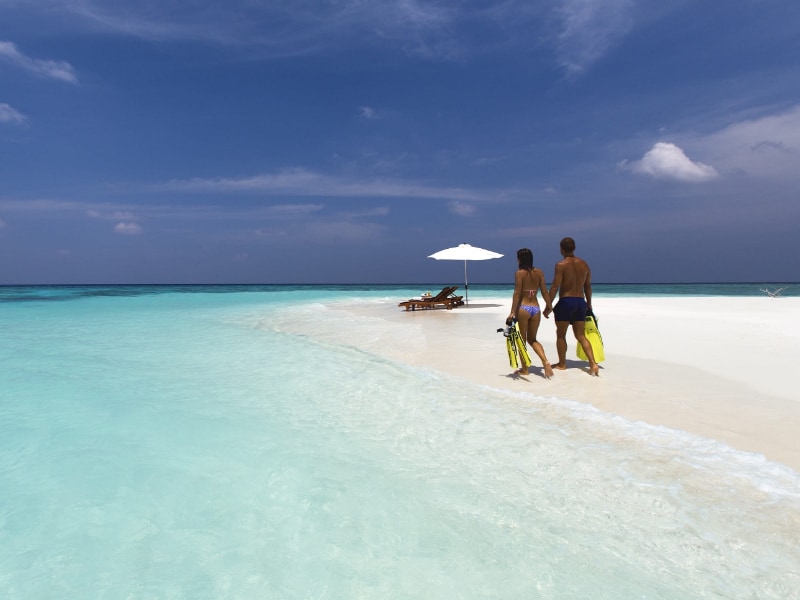 Nada como una playa de Jardines del Rey para el amor