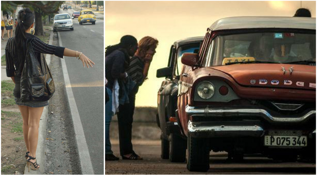 Coger botella en Cuba