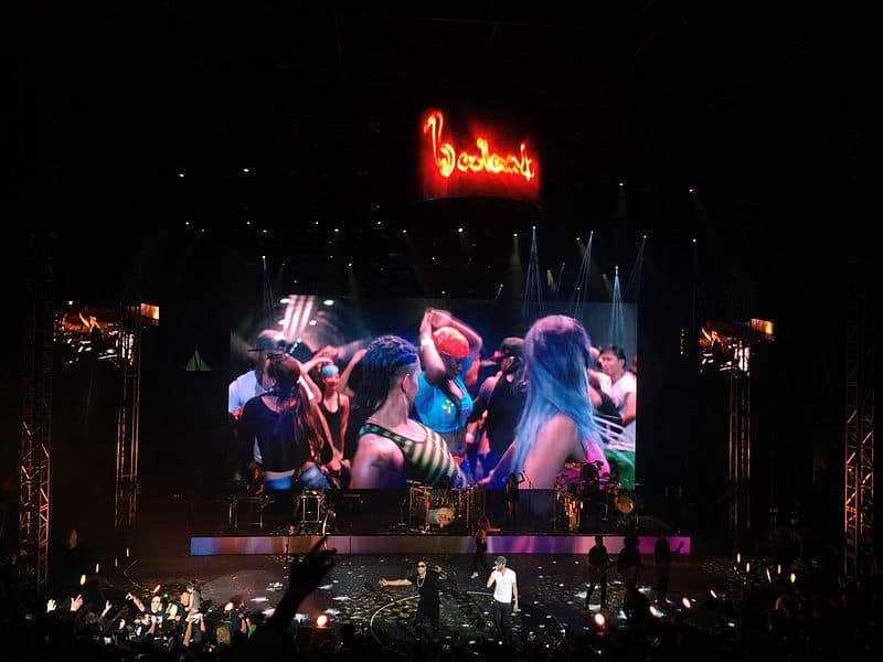Concierto de Gente de Zona con Enrique Iglesias