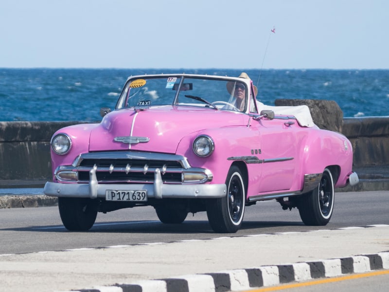 Taxi en Cuba