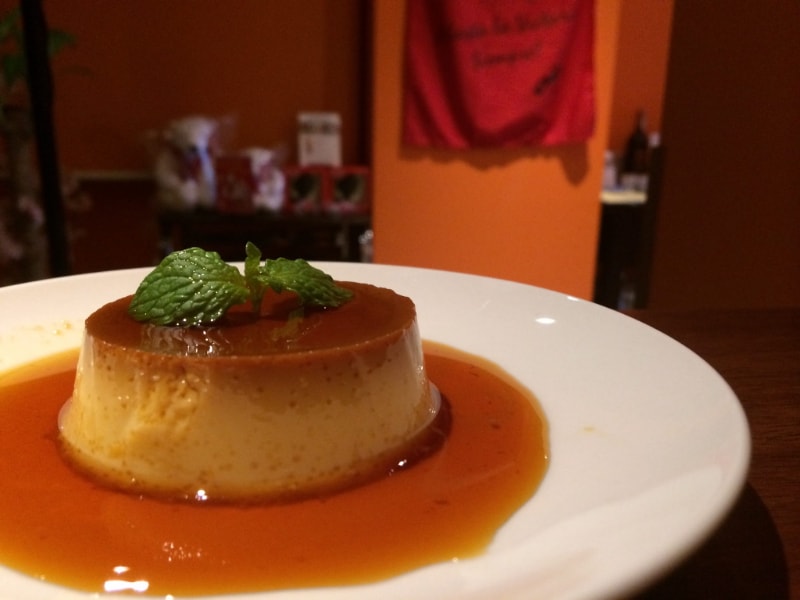 Flan de calabaza