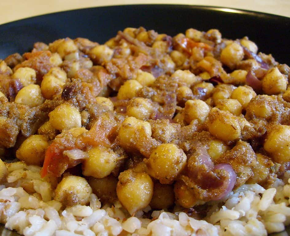 Munyeta de garbanzos