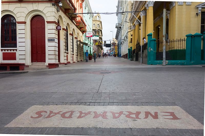Aspecto de la Calle Enramadas