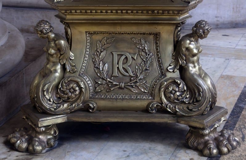 Detalle en el Capitolio de La Habana