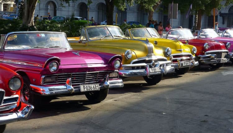 Automóviles en cuba antes de la revolución
