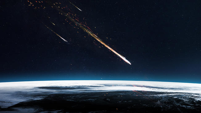 Un meteorito cae en Morón