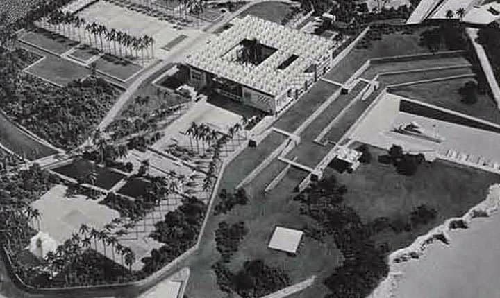 Maqueta de Nuevo Palacio Presidencial de Cuba.