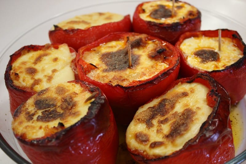 Ajíes rellenos
