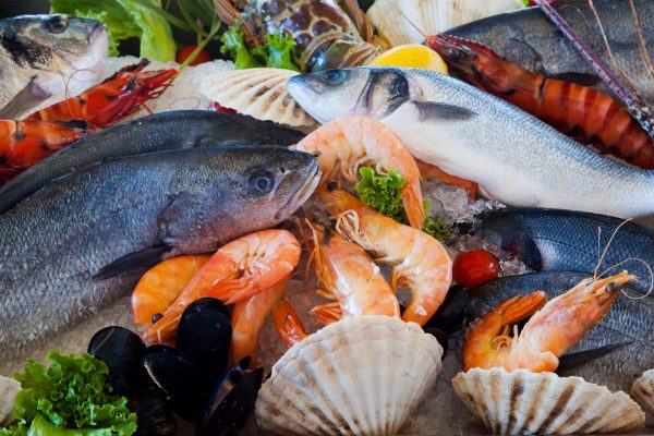 Mariscos frescos