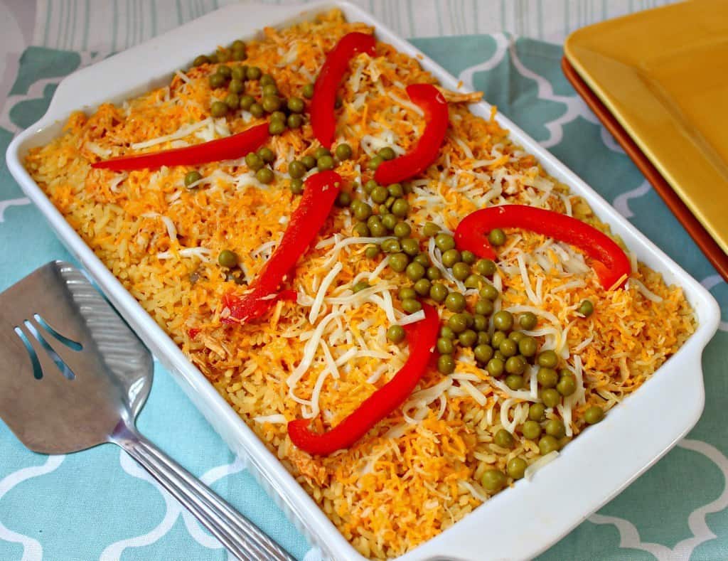 Arroz imperial cubano