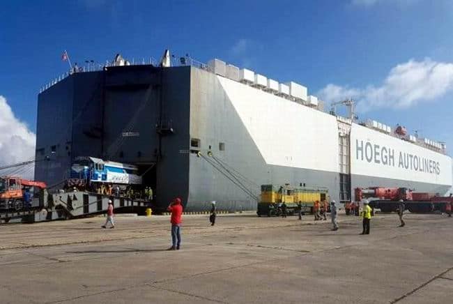 Ya están en Cuba ocho nuevas locomotoras rusas