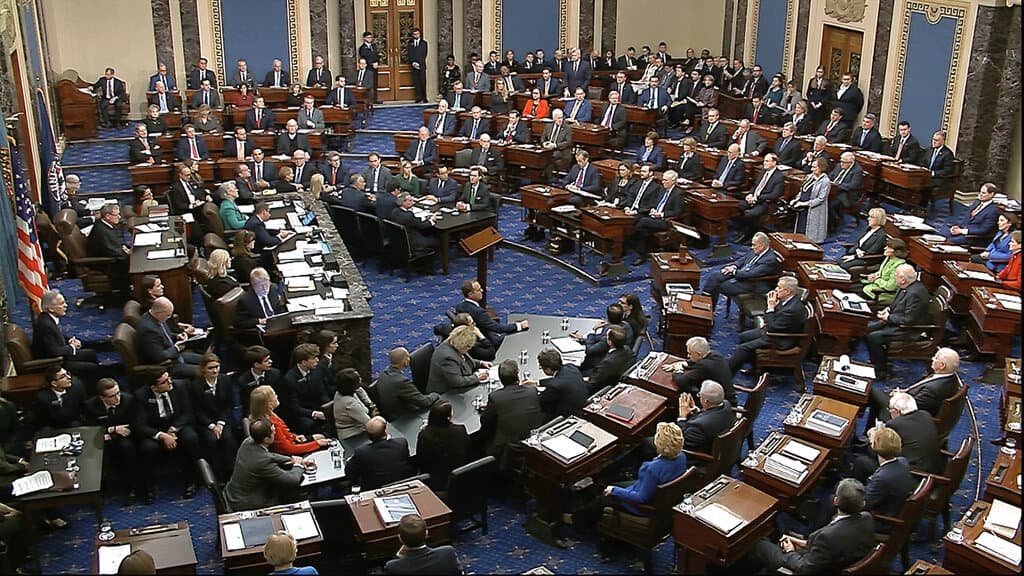 Trump absuelto por el senado