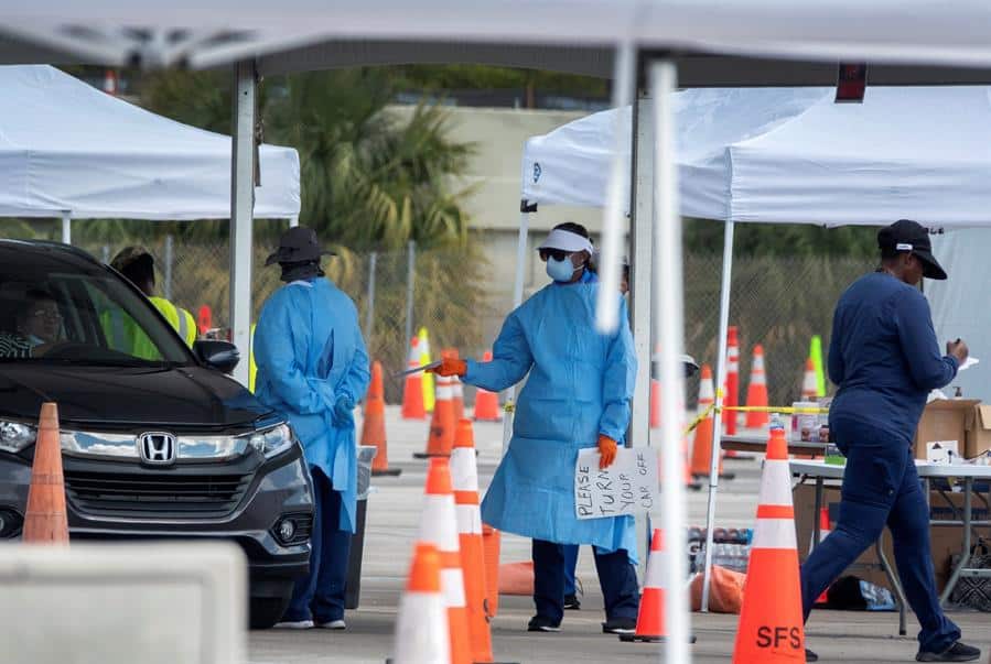 Florida entra en confinamiento obligatorio con 10.268 casos de COVID-19