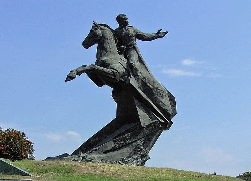 Monumento a Antonio Maceo en Santiago de Cuba