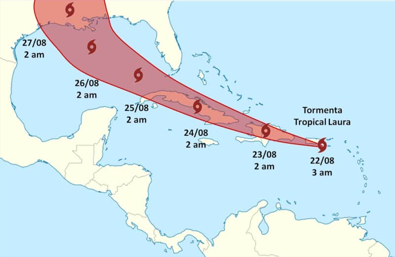 Tormenta Tropical Laura