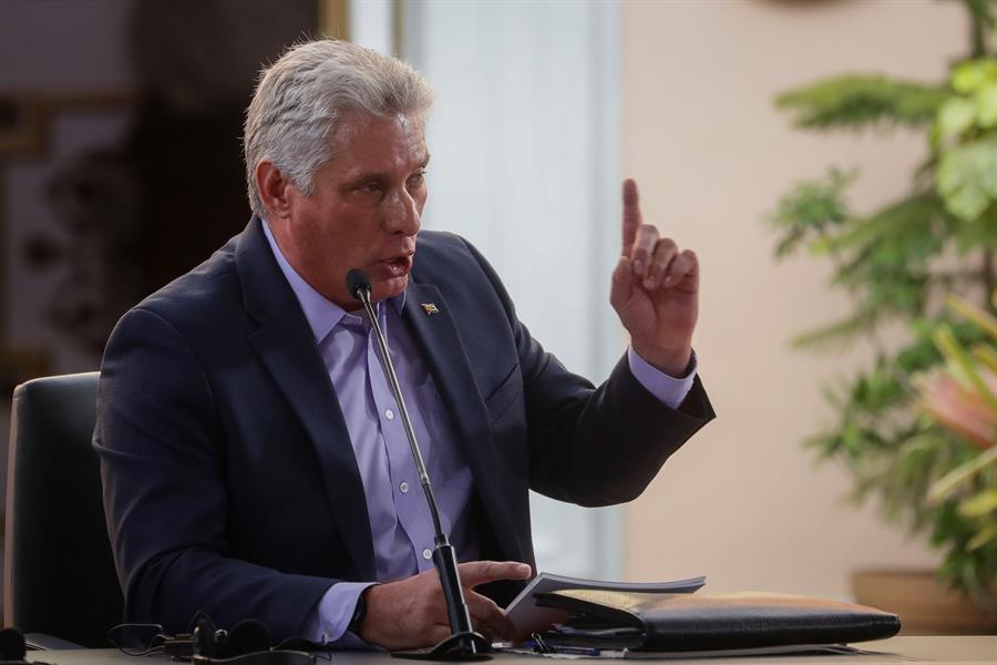 Díaz-Canel denuncia complot que busca caos en Cuba por elecciones en EE.UU.