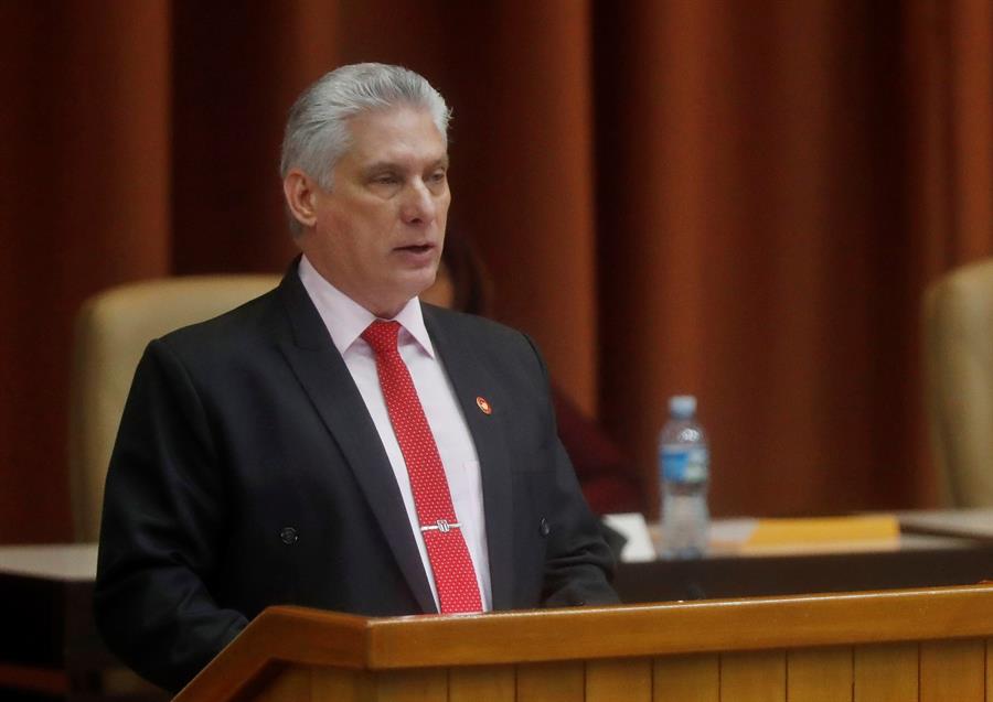 Díaz-Canel alude al asalto al Capitolio